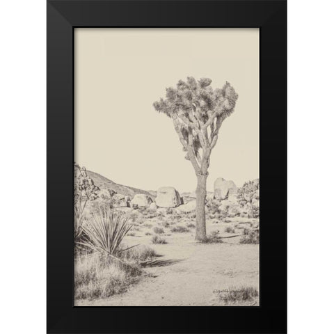Joshua Tree III Neutral Black Modern Wood Framed Art Print by Urquhart, Elizabeth