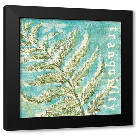 Spring Renewal I Black Modern Wood Framed Art Print with Double Matting by Petty, Lisa