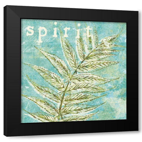 Spring Renewal IV Black Modern Wood Framed Art Print by Petty, Lisa