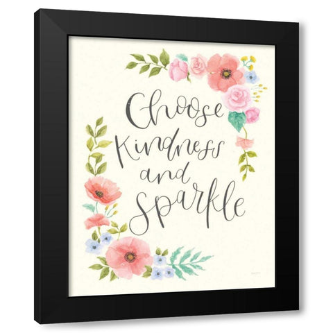 Cottage Nostalgia V Black Modern Wood Framed Art Print with Double Matting by Jackson, Jenaya