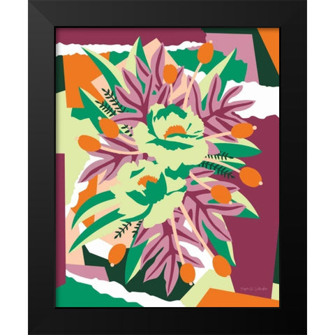 Social Change Black Modern Wood Framed Art Print by Gallagher, Megan