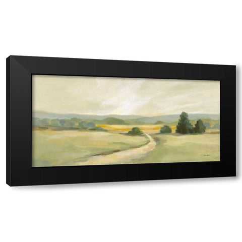 Sage Hills Black Modern Wood Framed Art Print by Vassileva, Silvia