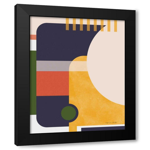 Modern Glam I Black Modern Wood Framed Art Print by Gallagher, Megan