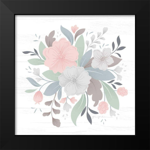 Farmhouse Floral III Black Modern Wood Framed Art Print by Graham, Gia