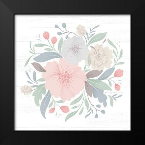 Farmhouse Floral IV Black Modern Wood Framed Art Print by Graham, Gia