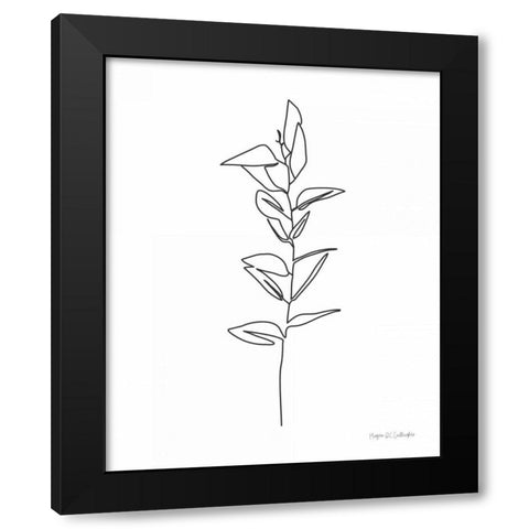 Potted Beauty IV Black Modern Wood Framed Art Print by Gallagher, Megan