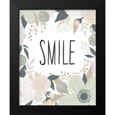 Happy Thoughts III Black Modern Wood Framed Art Print by Tavoletti, Anne