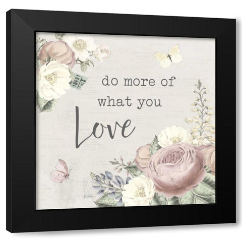 Garden District III Neutral Black Modern Wood Framed Art Print with Double Matting by Pertiet, Katie