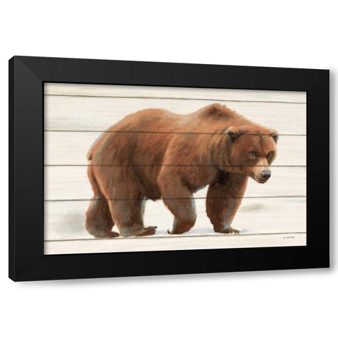 Northern Wild I on Wood Black Modern Wood Framed Art Print with Double Matting by Wiens, James