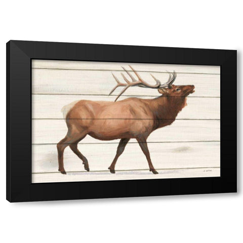 Northern Wild III on Wood Black Modern Wood Framed Art Print with Double Matting by Wiens, James