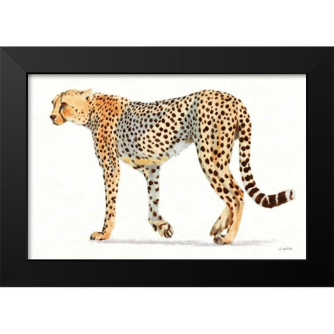 Wild and Free VII Bold Black Modern Wood Framed Art Print by Wiens, James