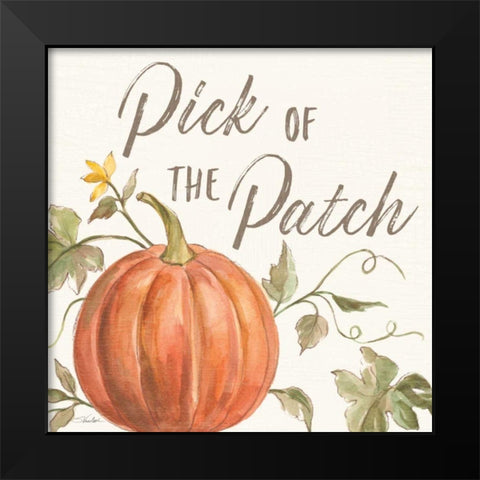 Happy Harvest VIII Black Modern Wood Framed Art Print by Vassileva, Silvia