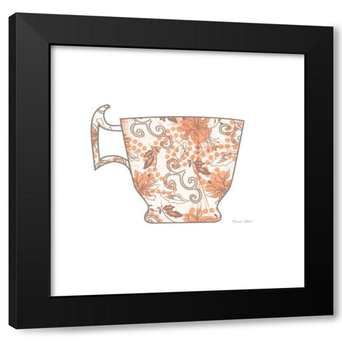 Bright Garden Cafe III Black Modern Wood Framed Art Print by Aldrich, Belinda