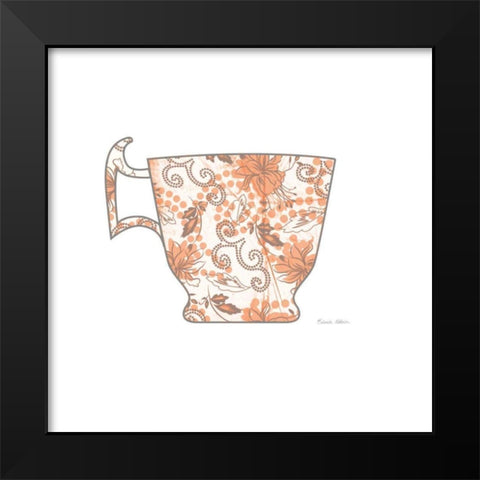 Bright Garden Cafe III Black Modern Wood Framed Art Print by Aldrich, Belinda