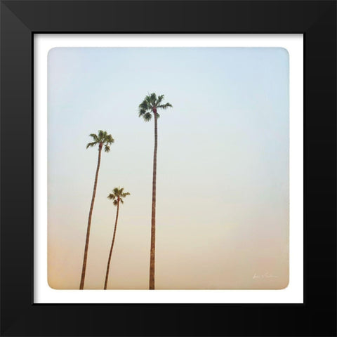 California Dreams I Pastel Black Modern Wood Framed Art Print by Eichman, Andre