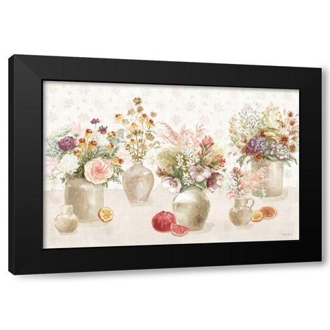 Cottage Charm I Black Modern Wood Framed Art Print by Grove, Beth