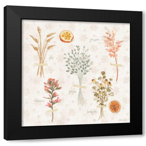 Cottage Charm VIII Black Modern Wood Framed Art Print by Grove, Beth