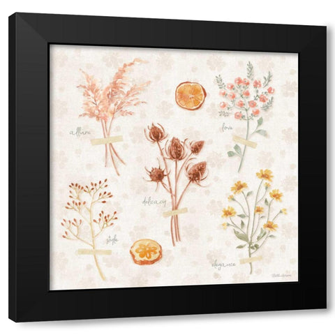 Cottage Charm IX Black Modern Wood Framed Art Print with Double Matting by Grove, Beth