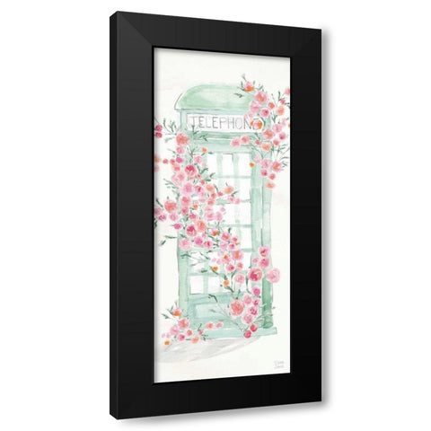 World Tour V Black Modern Wood Framed Art Print by June, Dina