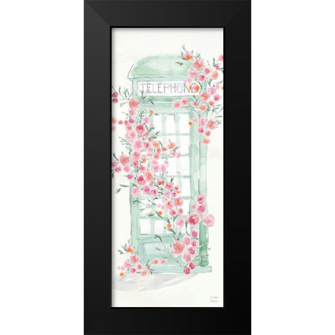 World Tour V Black Modern Wood Framed Art Print by June, Dina