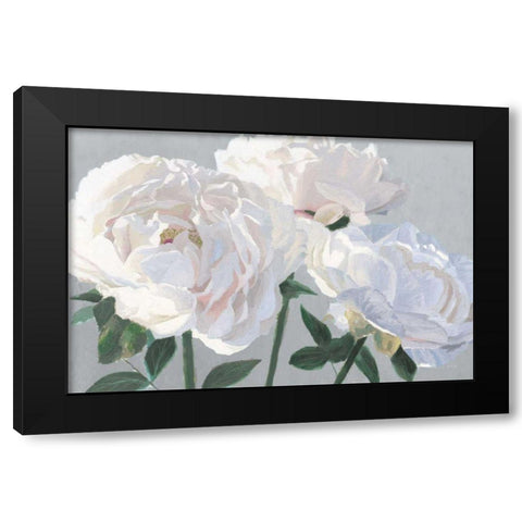 Essence of June I Gray Black Modern Wood Framed Art Print with Double Matting by Wiens, James