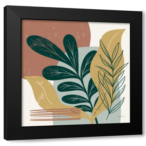 Mid Century Modern III Light Black Modern Wood Framed Art Print with Double Matting by Thorns, Becky