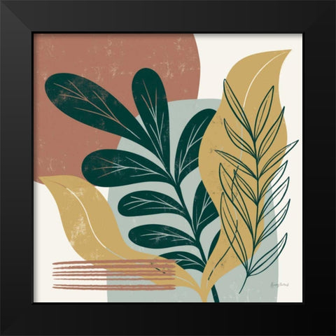 Mid Century Modern III Light Black Modern Wood Framed Art Print by Thorns, Becky