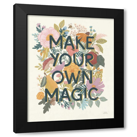 September Sweetness IV Black Modern Wood Framed Art Print with Double Matting by Marshall, Laura