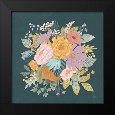 September Sweetness VI Black Modern Wood Framed Art Print by Marshall, Laura