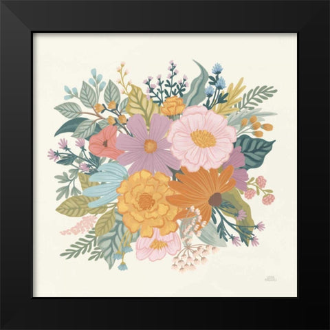September Sweetness VII Black Modern Wood Framed Art Print by Marshall, Laura