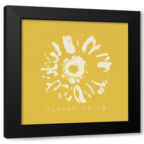 Fresh as a Daisy I Black Modern Wood Framed Art Print by Wild Apple Portfolio