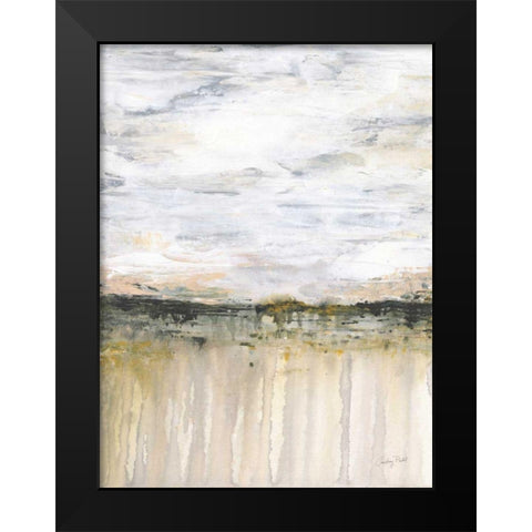 New Beginnings Black Modern Wood Framed Art Print by Prahl, Courtney