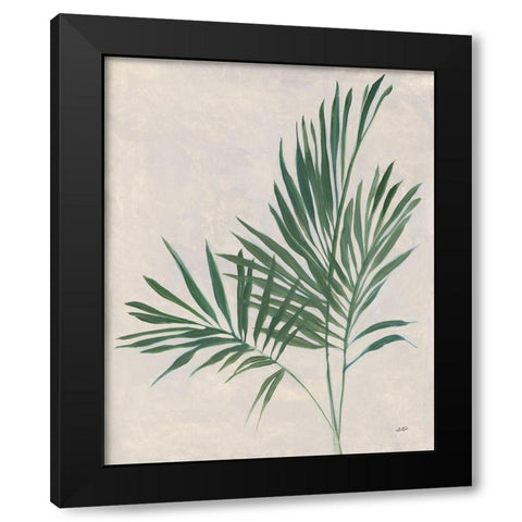 Palm Botanical IV Black Modern Wood Framed Art Print with Double Matting by Purinton, Julia