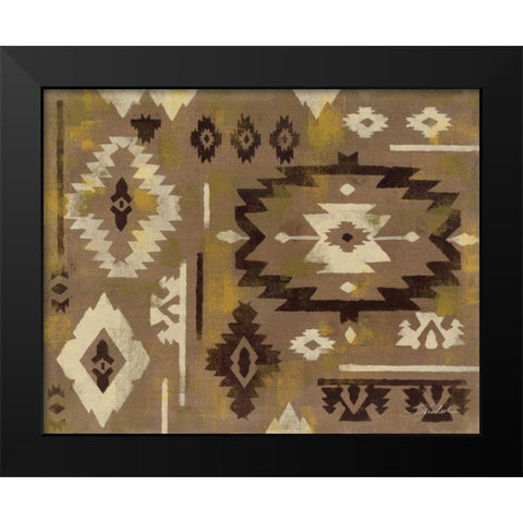 Of the West Black Modern Wood Framed Art Print by Vassileva, Silvia