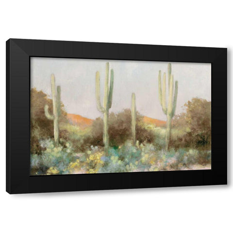 Sunrise Desert III Neutral Black Modern Wood Framed Art Print with Double Matting by Purinton, Julia