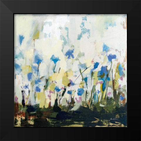 Spontaneous Summer IV Black Modern Wood Framed Art Print by Munger, Pamela