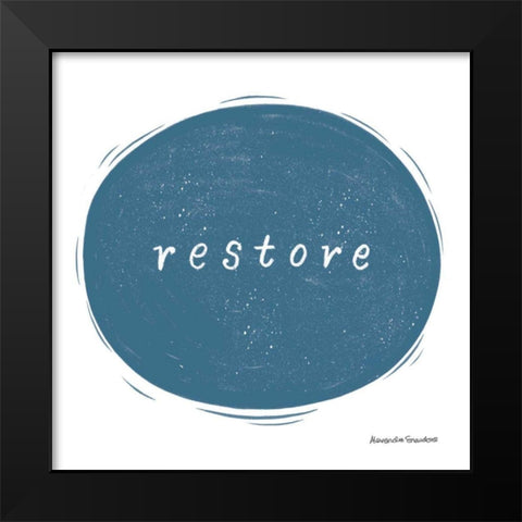 Nature Sanctuary II Black Modern Wood Framed Art Print by Snowdon, Alexandra