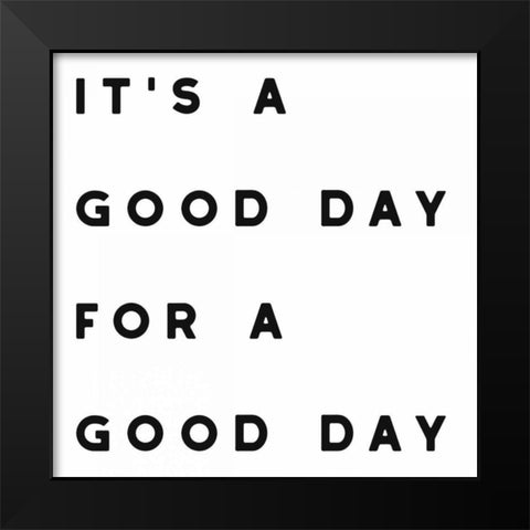 Lovely Home II White Clean Black Modern Wood Framed Art Print by Wild Apple Portfolio