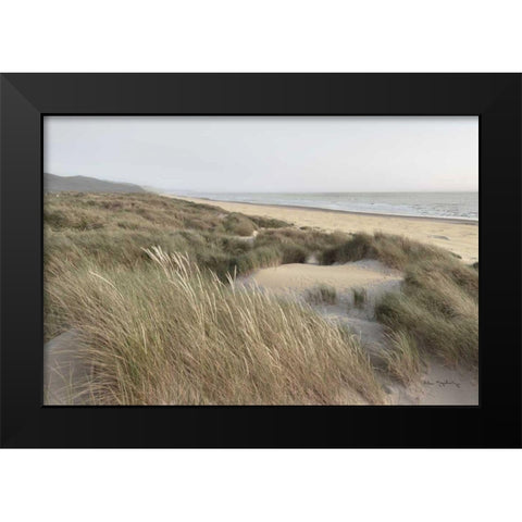 Oregon Dunes Black Modern Wood Framed Art Print by Majchrowicz, Alan