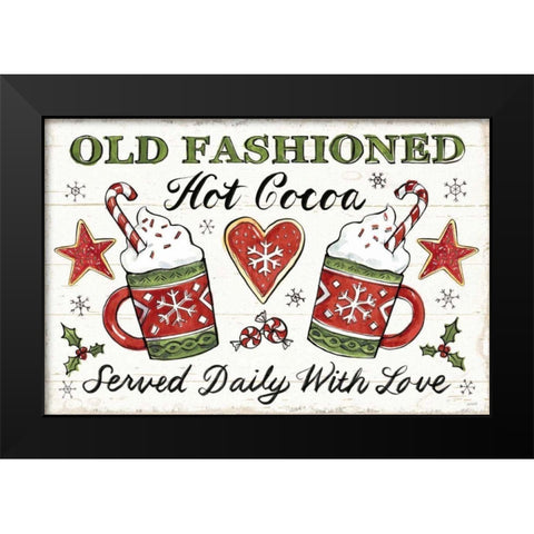 Christmas Treats I Black Modern Wood Framed Art Print by Tavoletti, Anne