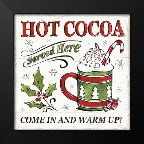 Christmas Treats IV Black Modern Wood Framed Art Print by Tavoletti, Anne