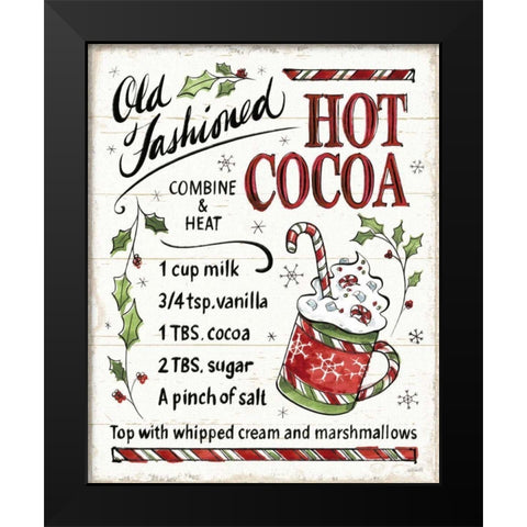 Christmas Treats VII Black Modern Wood Framed Art Print by Tavoletti, Anne