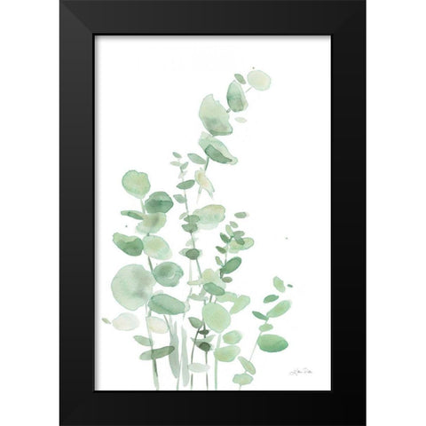 Eucalyptus I Black Modern Wood Framed Art Print by Pete, Katrina