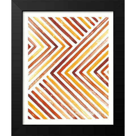 Fall Desert Sunset I Black Modern Wood Framed Art Print by Marshall, Laura