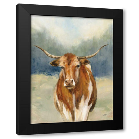 Spirit of the West II Black Modern Wood Framed Art Print with Double Matting by Purinton, Julia