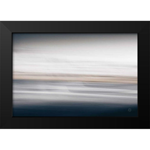 Waves Move Me IV Black Modern Wood Framed Art Print by Larson, Nathan