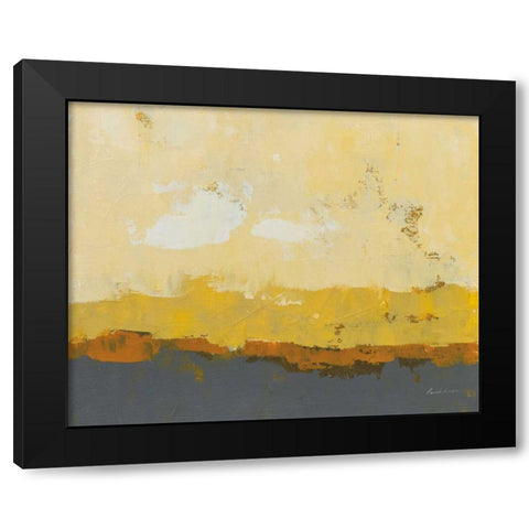 Golden Hour Black Modern Wood Framed Art Print with Double Matting by Munger, Pamela