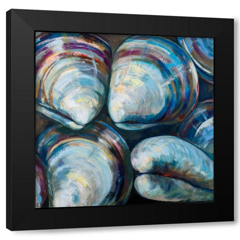 Salty II Black Modern Wood Framed Art Print by Vertentes, Jeanette