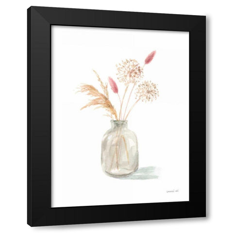 Everlasting Bouquet II Black Modern Wood Framed Art Print by Nai, Danhui