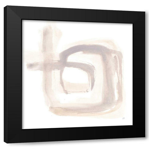 Almost There I Black Modern Wood Framed Art Print with Double Matting by Paschke, Chris